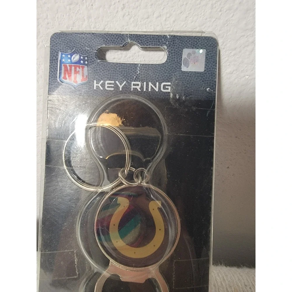 Indianapolis Colts Bottle Opener Keychain Key Ring NFL Great American Products